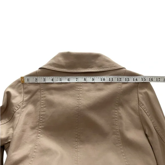 H&M Women's Beige Utility Jacket, size 6 - Picture 8 of 8
